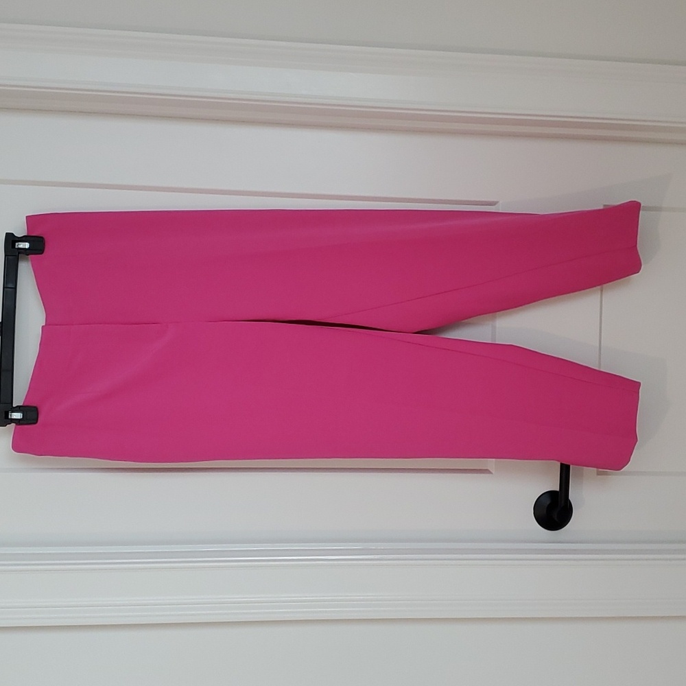 LOFT High Rise Straight Pants Size 10 Pink